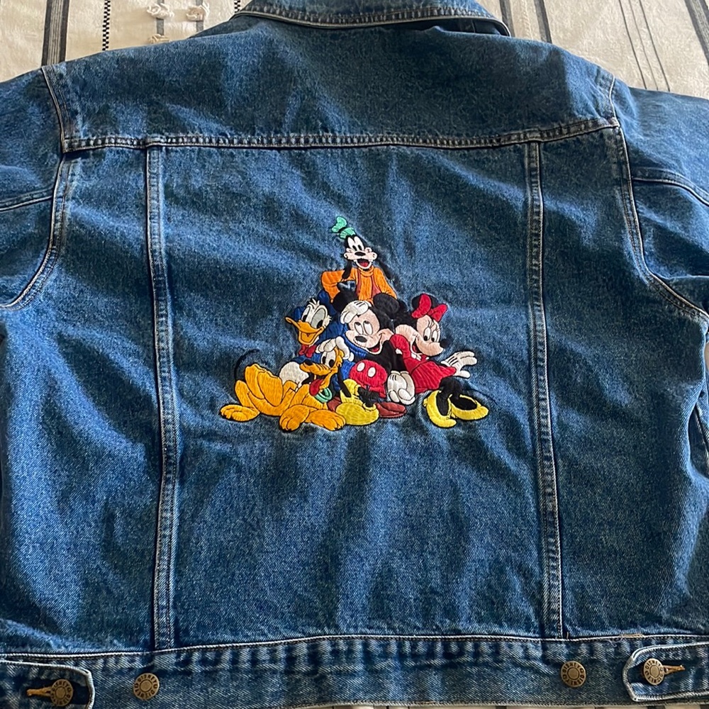 Unisex Adult Vintage Disney Jean Jacket